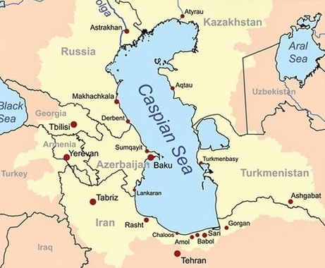 Caspian sea countries
