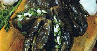 Badimjan turshusu - Stuffed aubergine pickle
