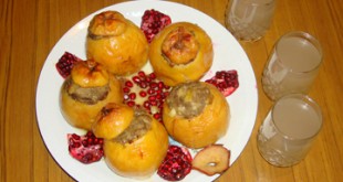Heyva dolmasi - Stuffed quince