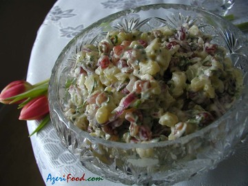 Nar salati - Pomegranate salad