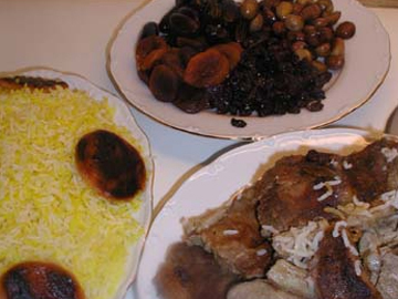 Parcha-doshama - Lamb with dried fruit and nuts