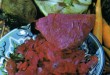 Sirkaya qoyulmush kalam - Pickled cabbage and beetroot