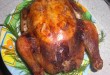 Toyug ləvəngi - Roast chicken with walnut stuffing