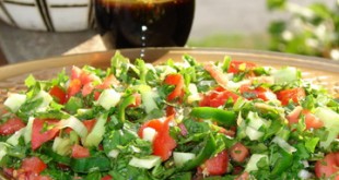 Çoban salatı - Tomato and cucumber salad