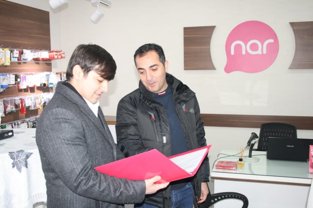 Nar new official shop in Zardab