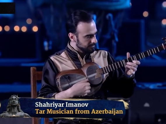 Tar Musician from Azerbaijan