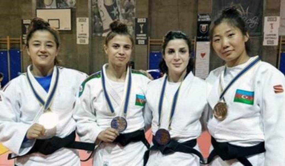 Azerbaijani women judokas 