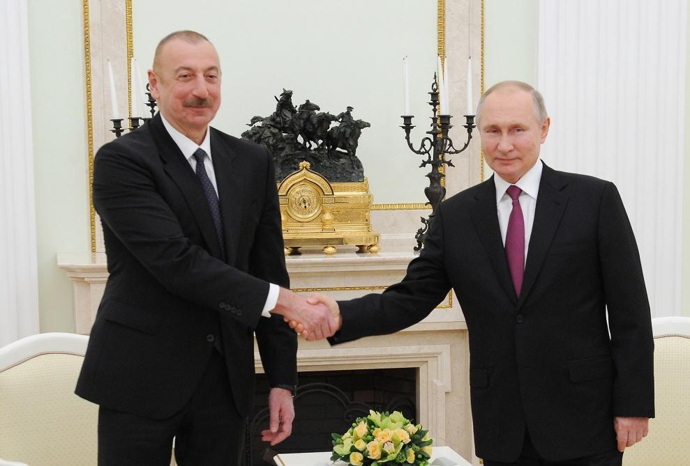 Vladimir Putin-İlham Aliyev
