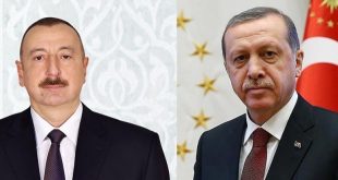 İlham Aliyev and Recep Tayyip Erdogan