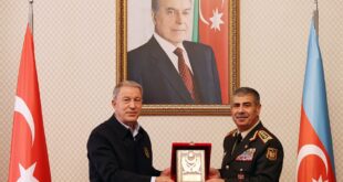 Azerbaijani defense minister meets with Turkish national defense minister