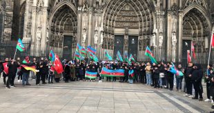 Protest action related to 32nd anniversary of the Khojaly genocide held in Germany
