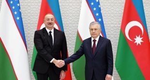 President Ilham Aliyev congratulates Uzbek counterpart