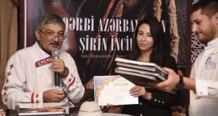 Book on Western Azerbaijani desserts presented in Baku